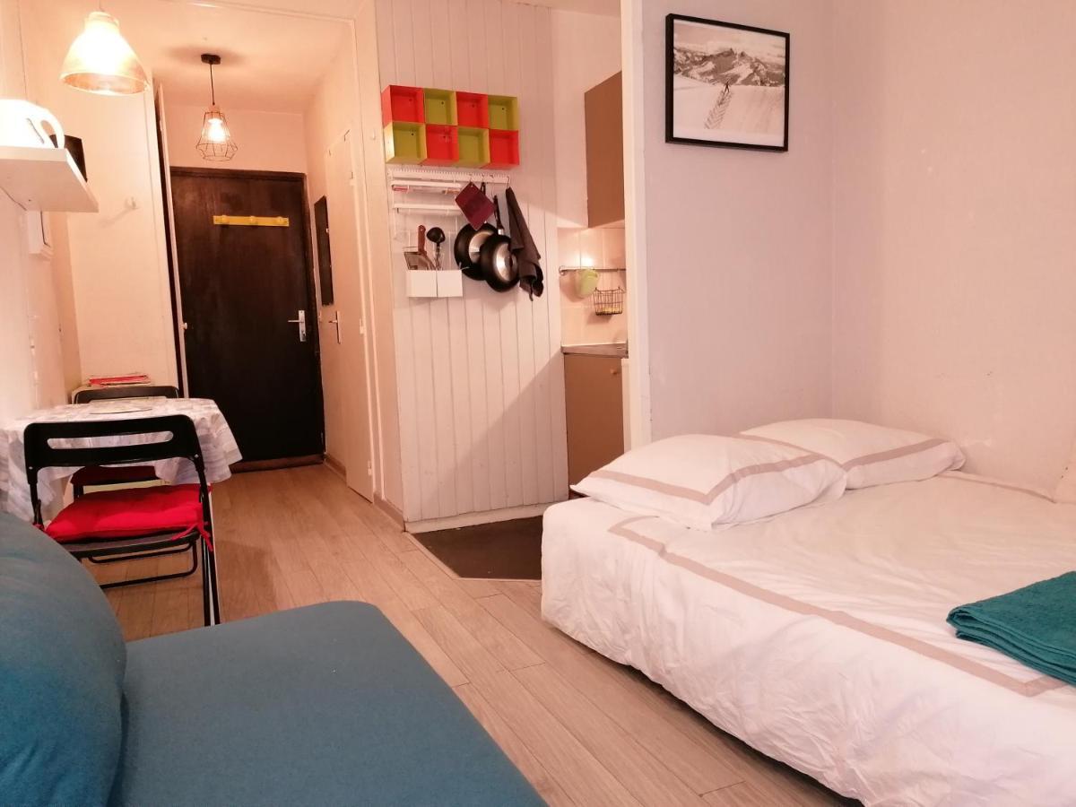 Studio With Balcony, Mt Blanc View, Parking, Center Of Chamonix Luaran gambar